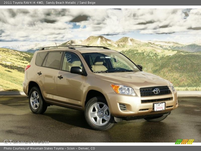 Sandy Beach Metallic / Sand Beige 2011 Toyota RAV4 I4 4WD
