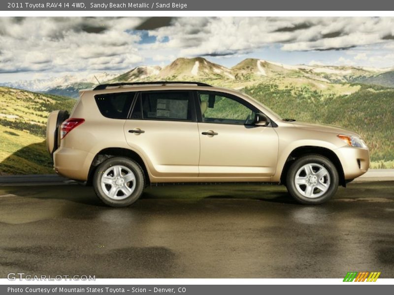  2011 RAV4 I4 4WD Sandy Beach Metallic
