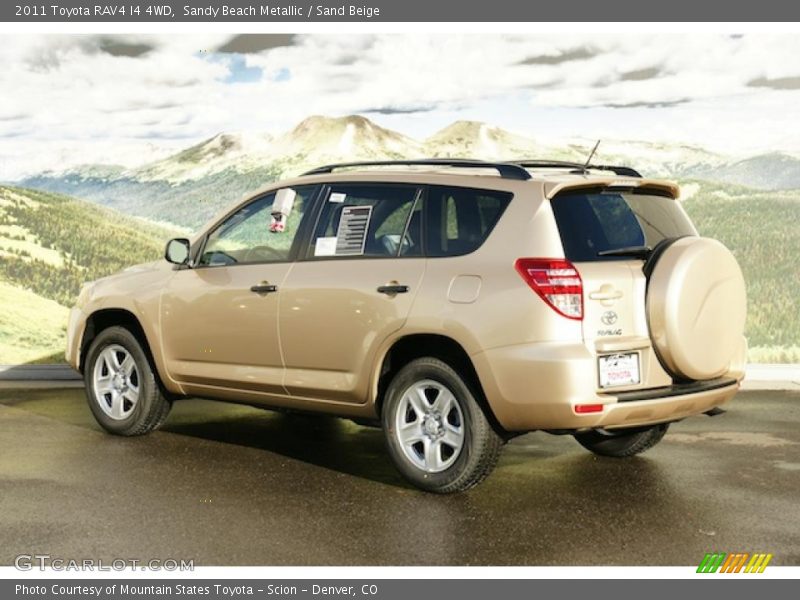 Sandy Beach Metallic / Sand Beige 2011 Toyota RAV4 I4 4WD