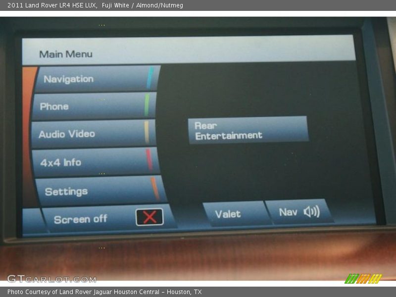 Fuji White / Almond/Nutmeg 2011 Land Rover LR4 HSE LUX