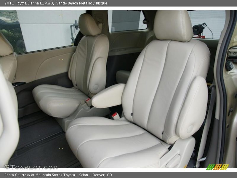  2011 Sienna LE AWD Bisque Interior