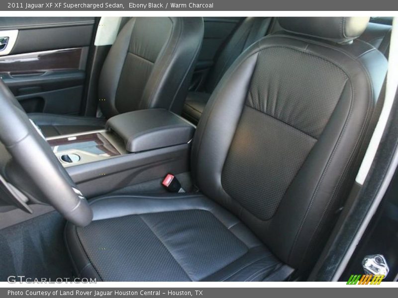  2011 XF XF Supercharged Sedan Warm Charcoal Interior