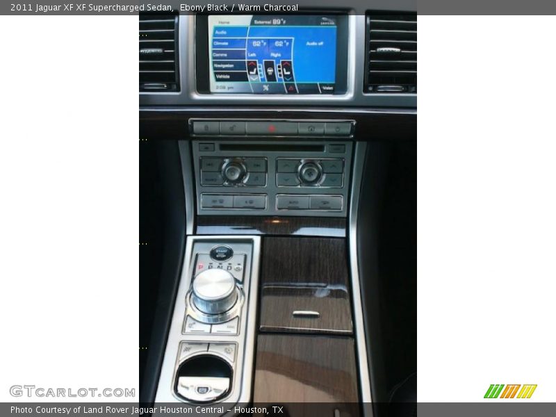 Controls of 2011 XF XF Supercharged Sedan