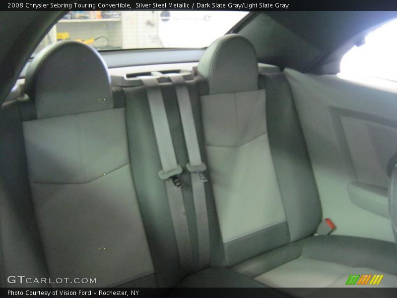 Silver Steel Metallic / Dark Slate Gray/Light Slate Gray 2008 Chrysler Sebring Touring Convertible