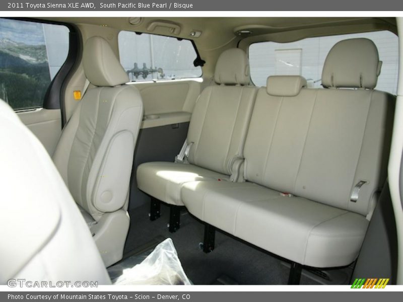  2011 Sienna XLE AWD Bisque Interior