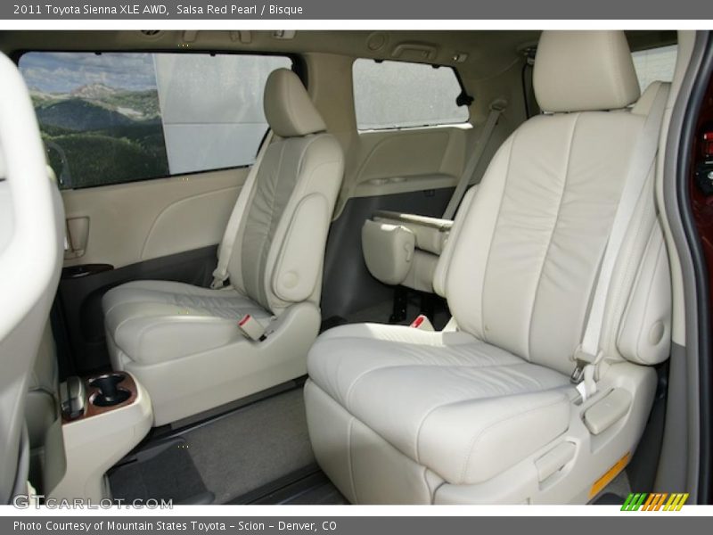  2011 Sienna XLE AWD Bisque Interior