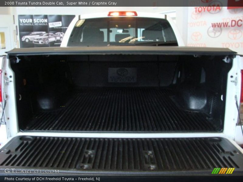 Super White / Graphite Gray 2008 Toyota Tundra Double Cab