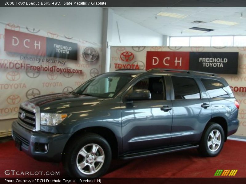 Slate Metallic / Graphite 2008 Toyota Sequoia SR5 4WD
