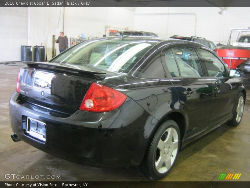 Black / Gray 2010 Chevrolet Cobalt LT Sedan