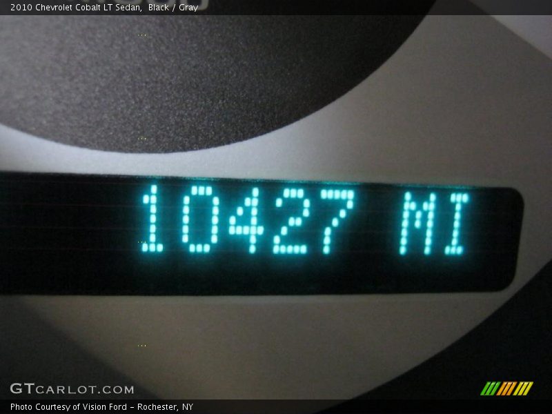 Black / Gray 2010 Chevrolet Cobalt LT Sedan