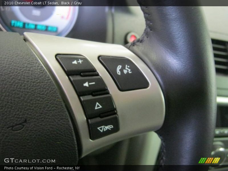 Black / Gray 2010 Chevrolet Cobalt LT Sedan
