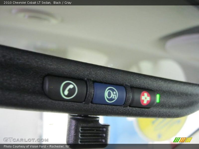 Black / Gray 2010 Chevrolet Cobalt LT Sedan