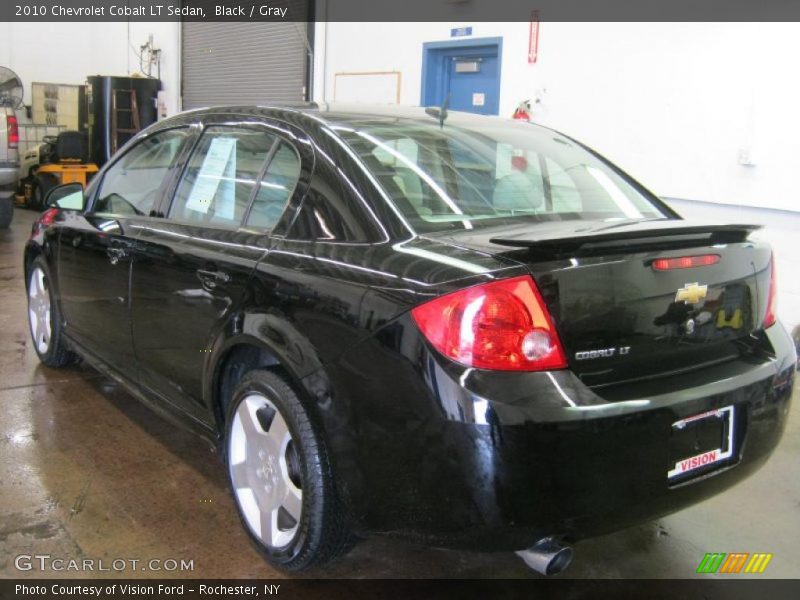 Black / Gray 2010 Chevrolet Cobalt LT Sedan
