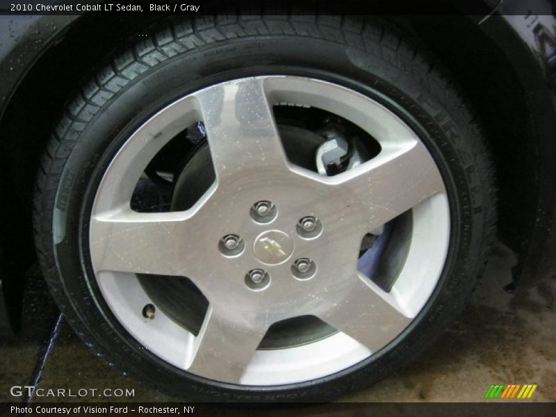 Black / Gray 2010 Chevrolet Cobalt LT Sedan