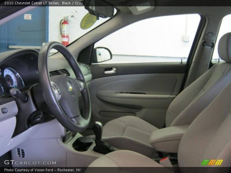 Black / Gray 2010 Chevrolet Cobalt LT Sedan