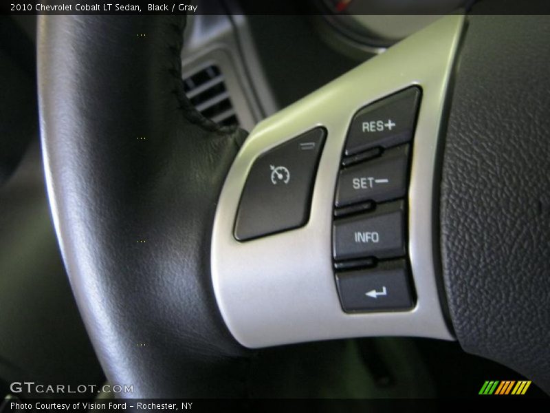 Black / Gray 2010 Chevrolet Cobalt LT Sedan