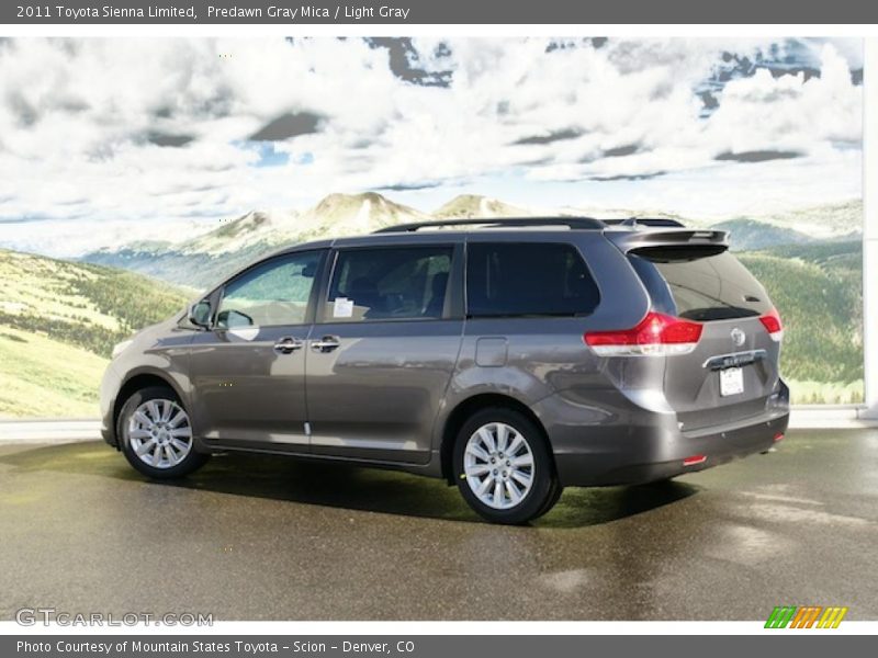 Predawn Gray Mica / Light Gray 2011 Toyota Sienna Limited