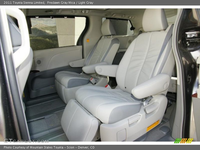 Predawn Gray Mica / Light Gray 2011 Toyota Sienna Limited