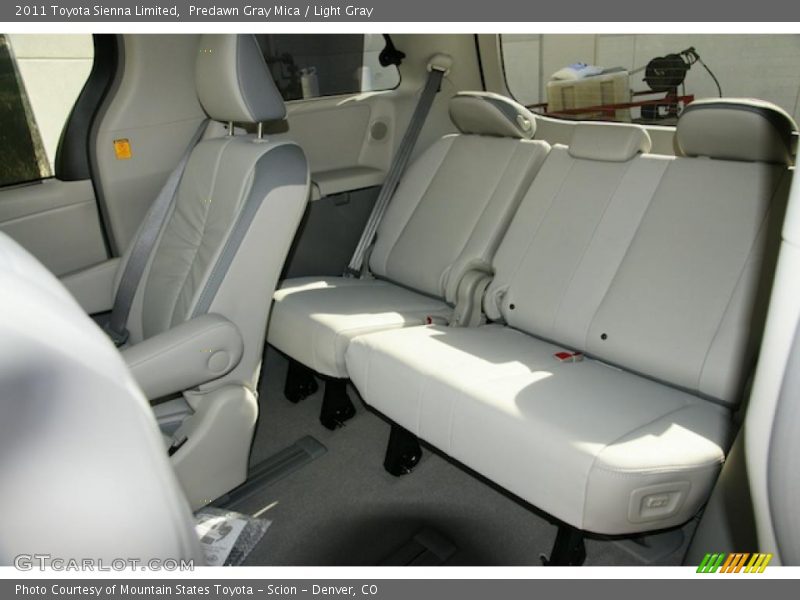 Predawn Gray Mica / Light Gray 2011 Toyota Sienna Limited