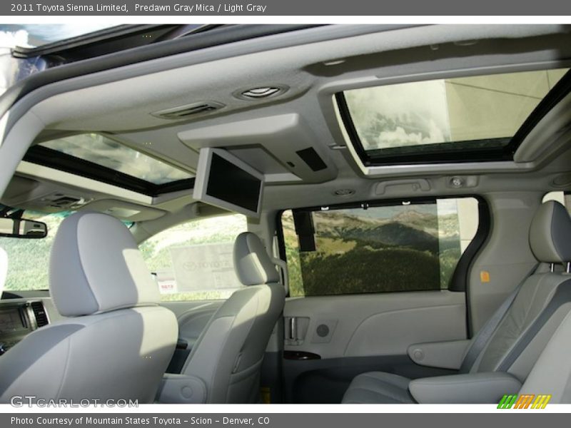 Predawn Gray Mica / Light Gray 2011 Toyota Sienna Limited