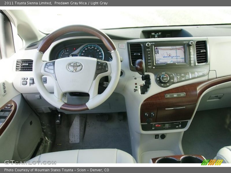 Predawn Gray Mica / Light Gray 2011 Toyota Sienna Limited