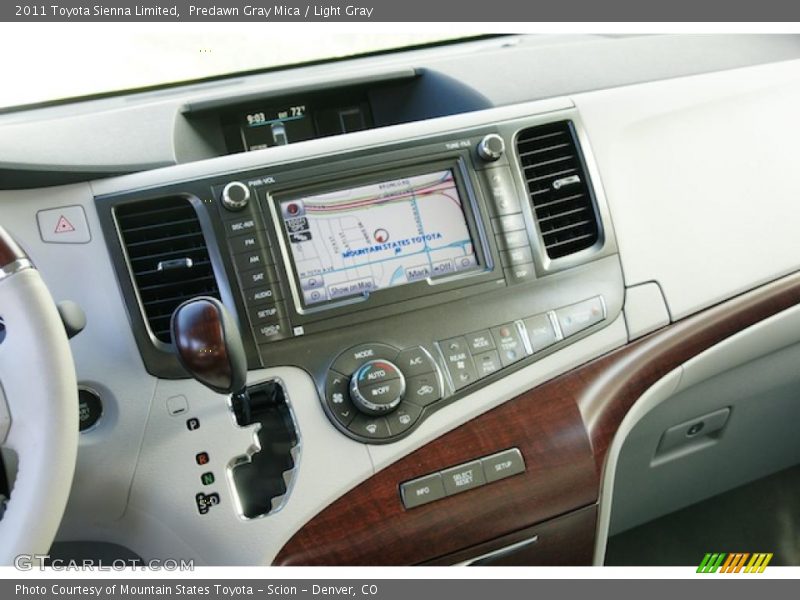 Predawn Gray Mica / Light Gray 2011 Toyota Sienna Limited