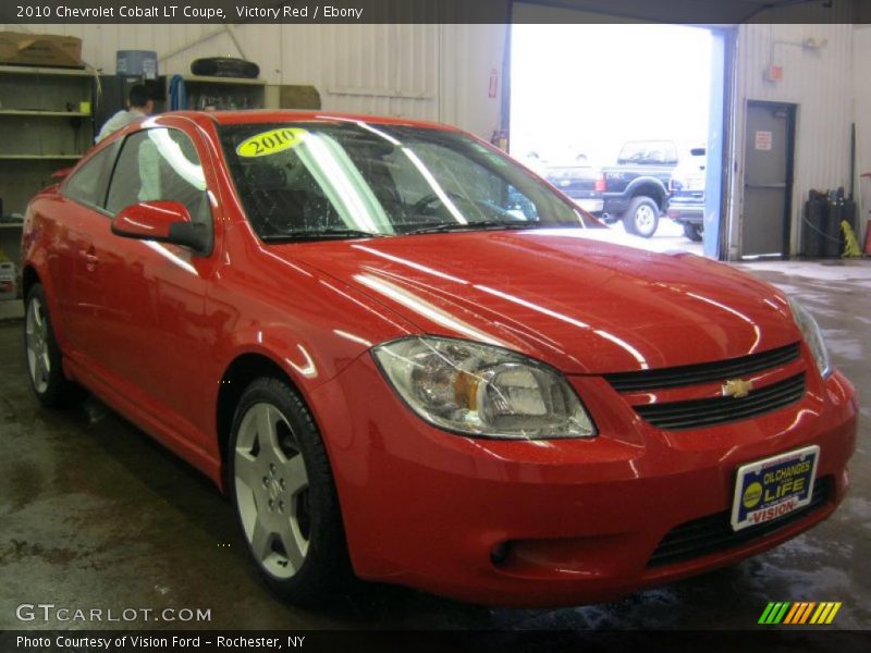 Victory Red / Ebony 2010 Chevrolet Cobalt LT Coupe