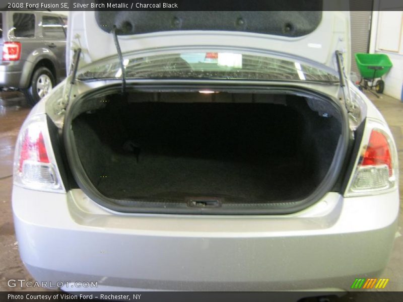 Silver Birch Metallic / Charcoal Black 2008 Ford Fusion SE