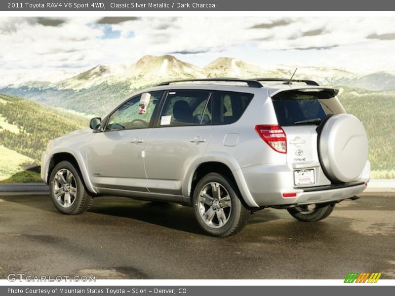 Classic Silver Metallic / Dark Charcoal 2011 Toyota RAV4 V6 Sport 4WD