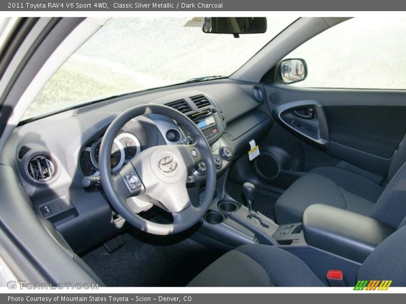 Classic Silver Metallic / Dark Charcoal 2011 Toyota RAV4 V6 Sport 4WD