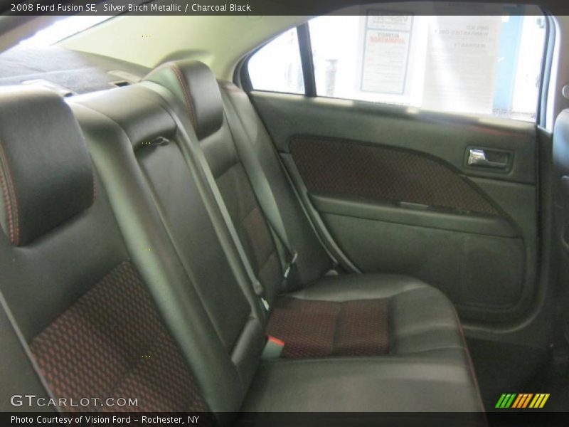 Silver Birch Metallic / Charcoal Black 2008 Ford Fusion SE