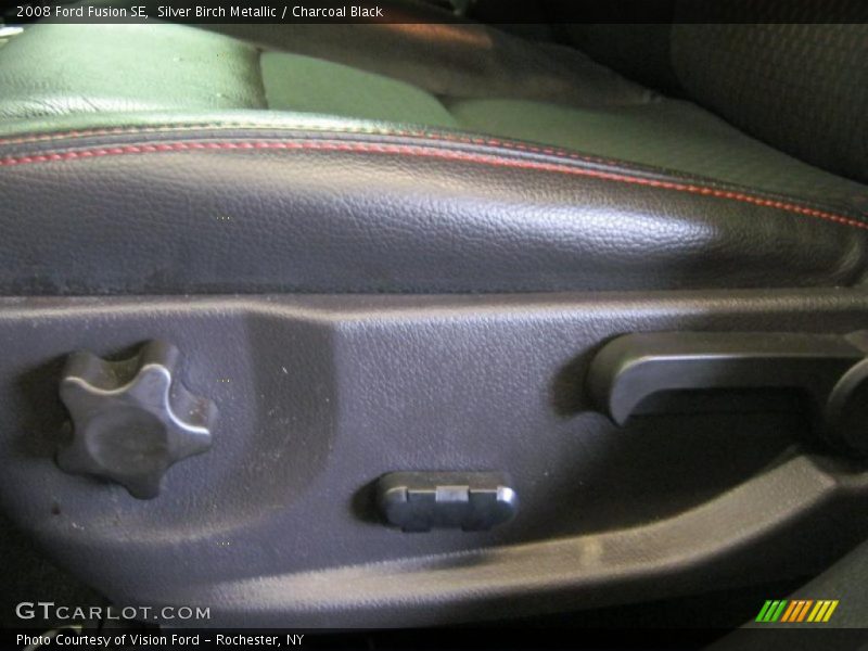 Silver Birch Metallic / Charcoal Black 2008 Ford Fusion SE