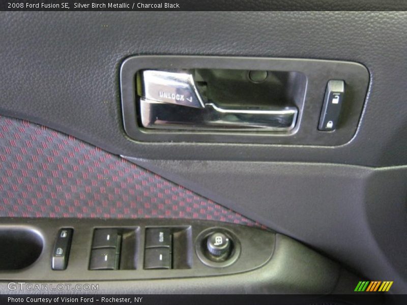 Silver Birch Metallic / Charcoal Black 2008 Ford Fusion SE