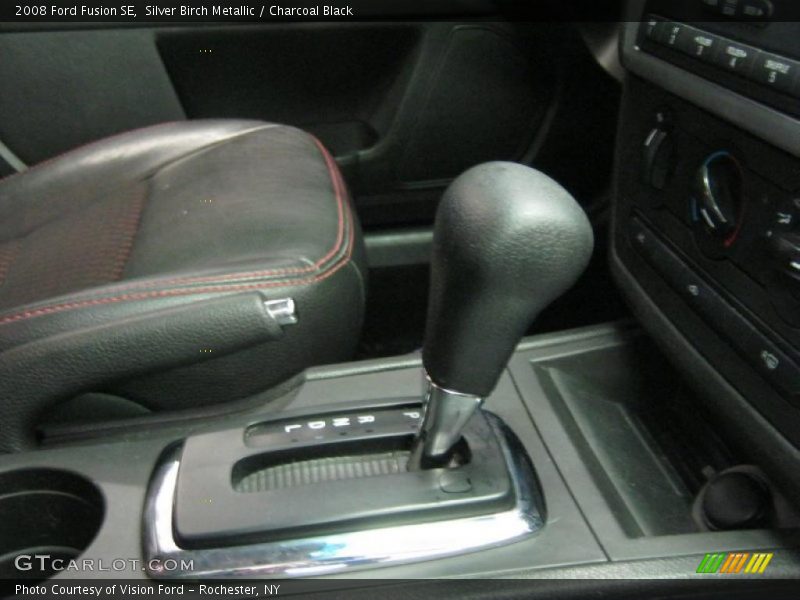 Silver Birch Metallic / Charcoal Black 2008 Ford Fusion SE