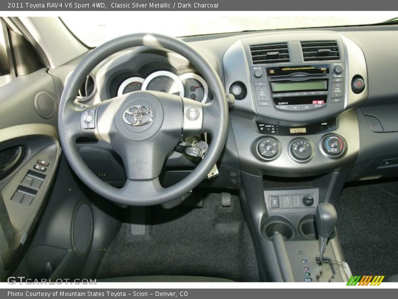 Classic Silver Metallic / Dark Charcoal 2011 Toyota RAV4 V6 Sport 4WD