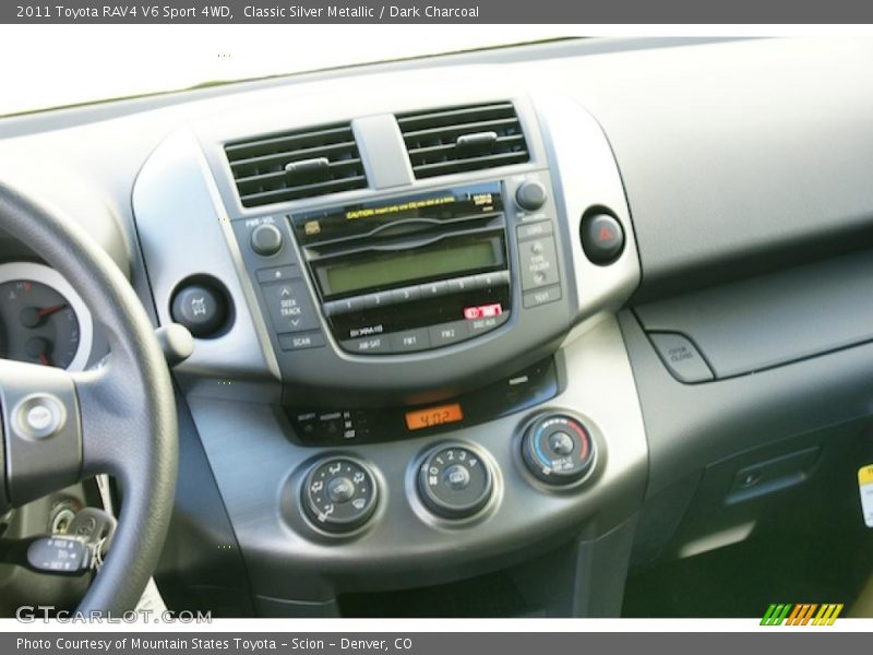 Classic Silver Metallic / Dark Charcoal 2011 Toyota RAV4 V6 Sport 4WD