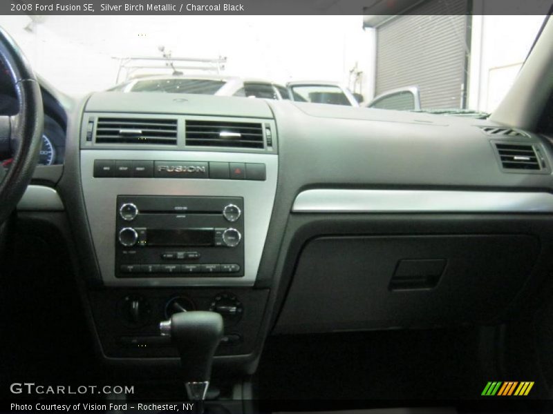 Silver Birch Metallic / Charcoal Black 2008 Ford Fusion SE
