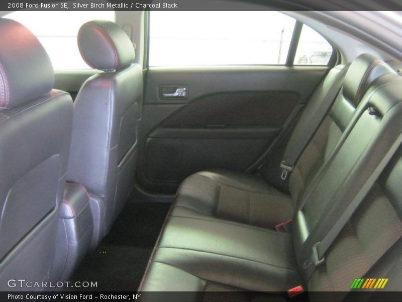 Silver Birch Metallic / Charcoal Black 2008 Ford Fusion SE