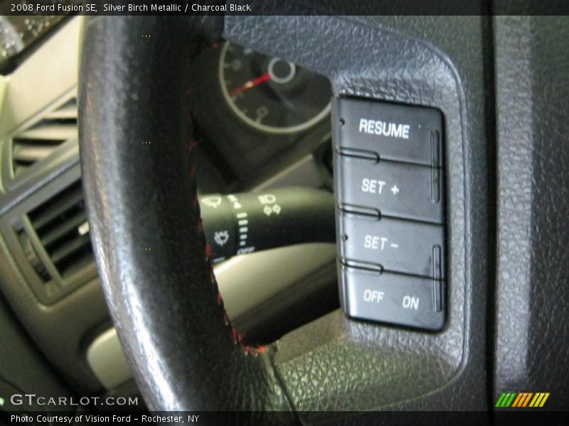 Silver Birch Metallic / Charcoal Black 2008 Ford Fusion SE