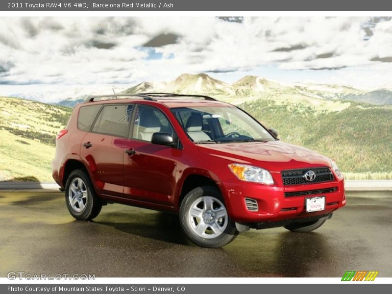 Barcelona Red Metallic / Ash 2011 Toyota RAV4 V6 4WD