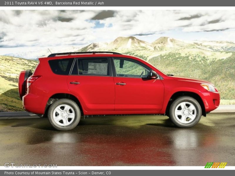 Barcelona Red Metallic / Ash 2011 Toyota RAV4 V6 4WD