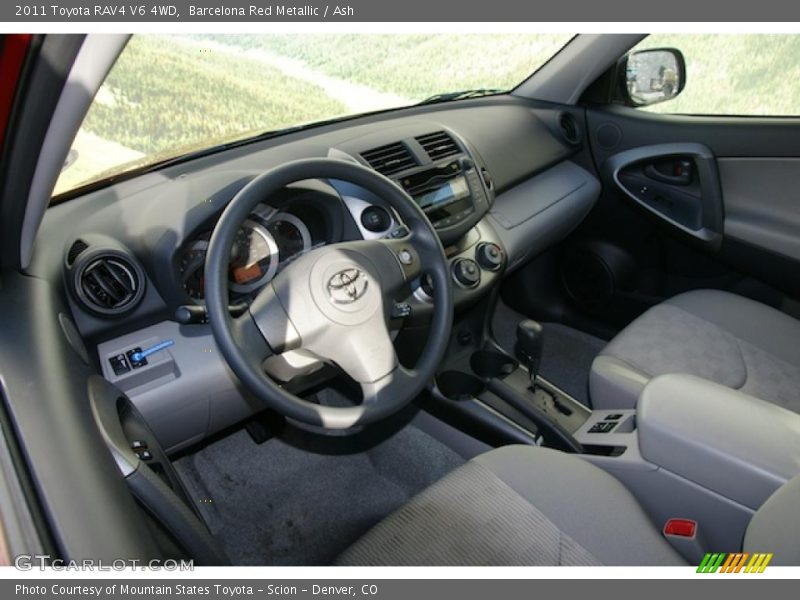 Barcelona Red Metallic / Ash 2011 Toyota RAV4 V6 4WD