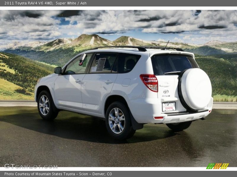 Super White / Ash 2011 Toyota RAV4 V6 4WD