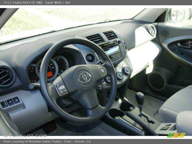 Super White / Ash 2011 Toyota RAV4 V6 4WD
