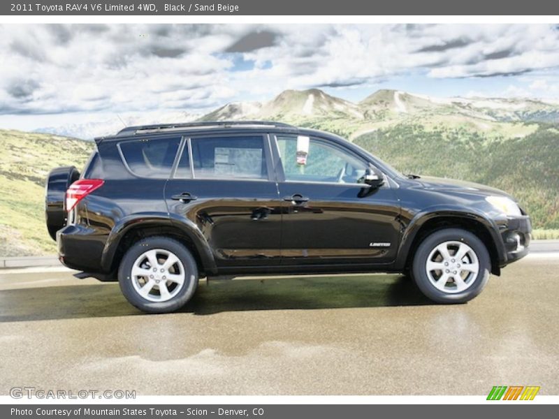 Black / Sand Beige 2011 Toyota RAV4 V6 Limited 4WD