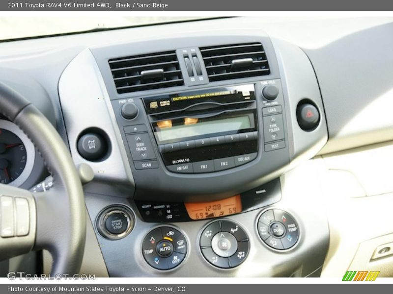 Black / Sand Beige 2011 Toyota RAV4 V6 Limited 4WD