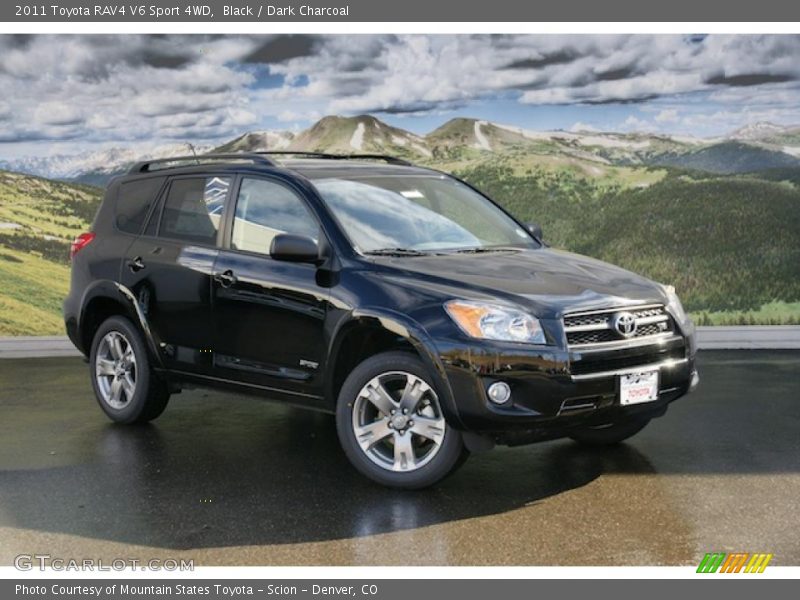Black / Dark Charcoal 2011 Toyota RAV4 V6 Sport 4WD