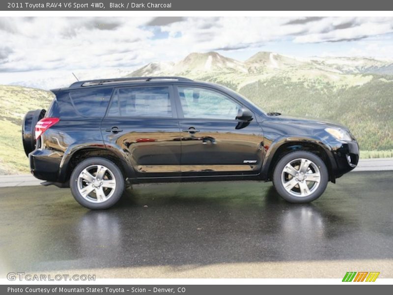 Black / Dark Charcoal 2011 Toyota RAV4 V6 Sport 4WD