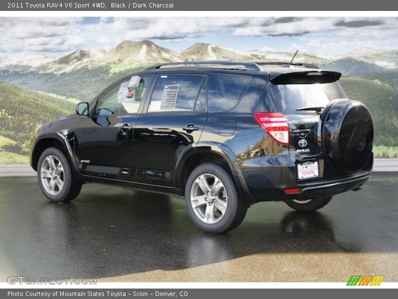 Black / Dark Charcoal 2011 Toyota RAV4 V6 Sport 4WD