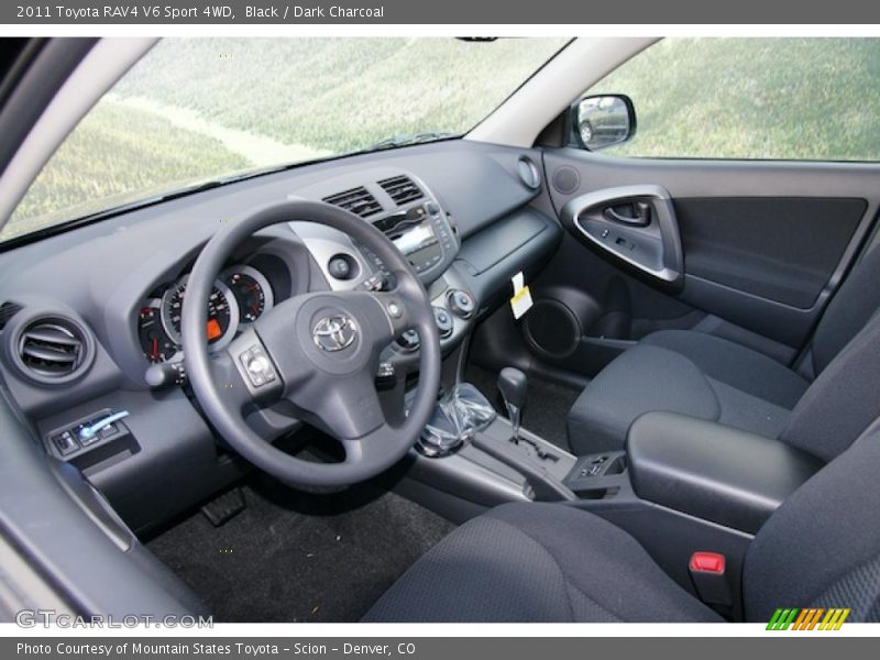 Black / Dark Charcoal 2011 Toyota RAV4 V6 Sport 4WD